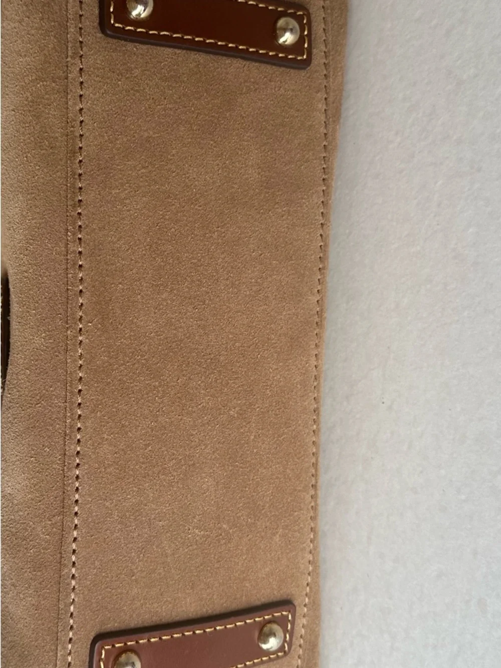 Dooney & Bourke crossbody hobo sculpted from soft suede - Picture 3 of 14
